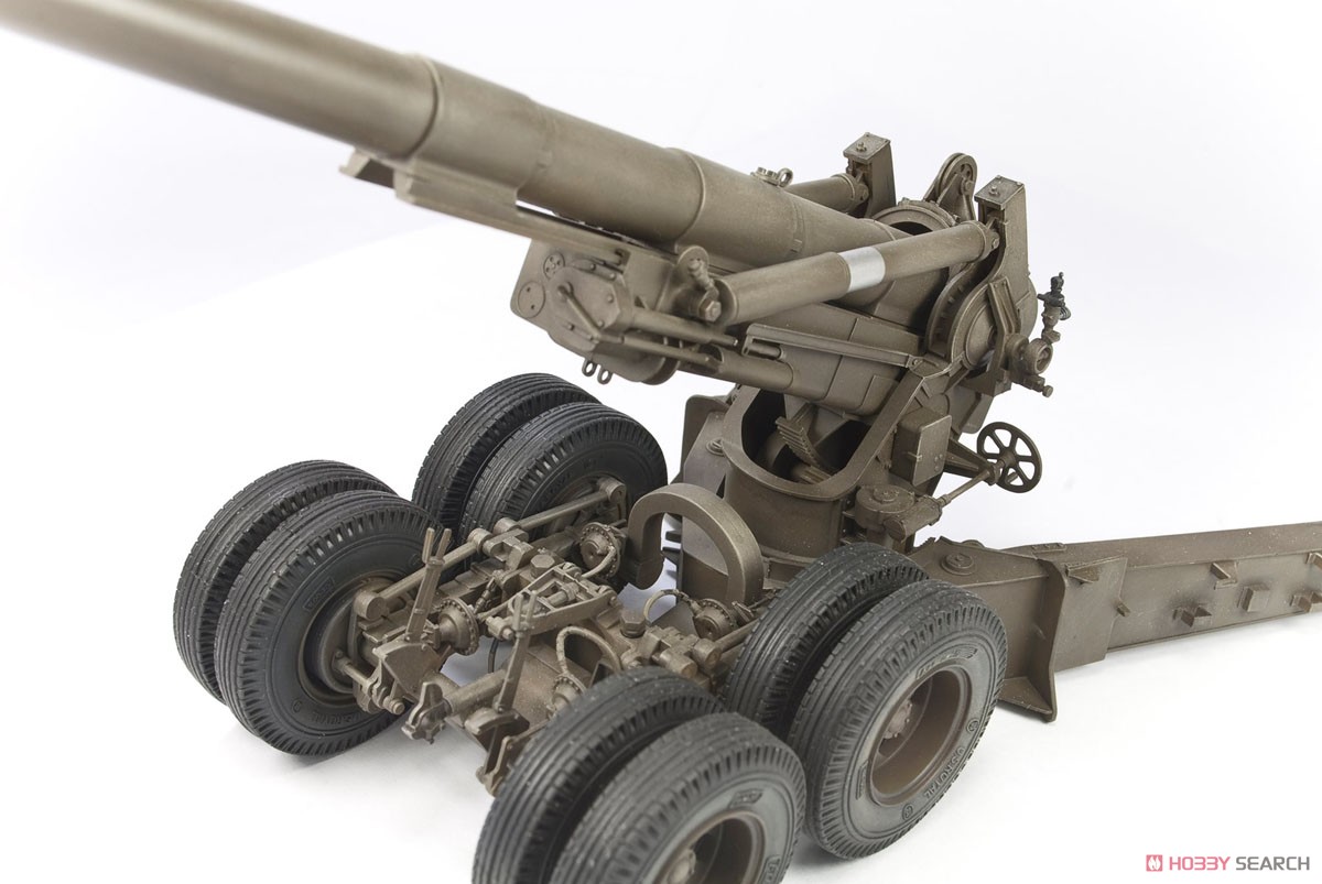 アメリカ M1A1 155mmカノン砲 ロング・トム WWII仕様 (プラモデル) 商品画像4