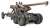 アメリカ M1A1 155mmカノン砲 ロング・トム WWII仕様 (プラモデル) 商品画像1