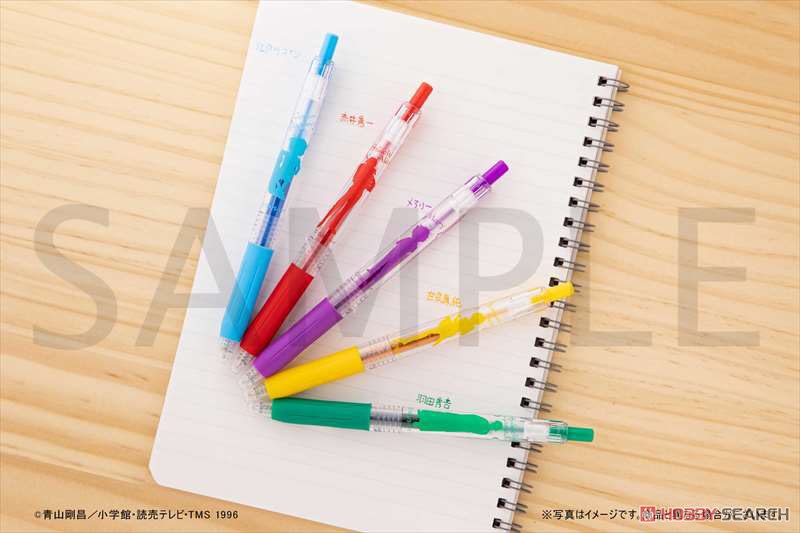 Detective Conan Sarasa Clip Color Ballpoint Pen Conan Edogawa & Akai Family Ver. (Anime Toy) Other picture1