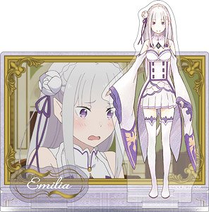 [Re:Zero -Starting Life in Another World-] Multi Acrylic Stand Emilia (Anime Toy)
