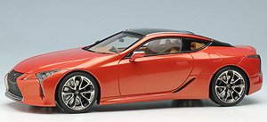 LEXUS LC500 `S Package` 2020 ブレイジングカーネリアンコントラストレイヤリング (ミニカー)