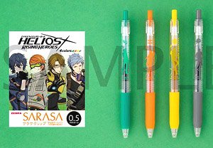 Helios Rising Heroes Sarasa Clip Color Ballpoint Pen East Sector (Set of 4) (Anime Toy)