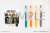 エリオスライジングヒーローズ サラサクリップ カラーボールペン 4本セット イーストセクター (キャラクターグッズ) 商品画像2
