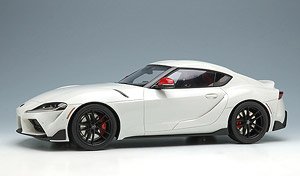 TOYOTA GR SUPRA (US) Launch Edition 2019 アブソリュートゼロホワイト (レッドインテリア) (ミニカー)