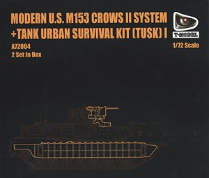 Modern U.S. M152 Crows II System +Tank Urban Survival Kit (Tusk) I (Plastic model)