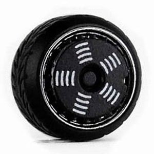 D Model Wheels No.6 Classic Racer (Black) (ミニカー)