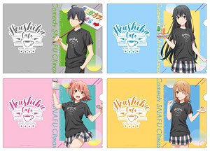 My Teen Romantic Comedy Snafu Climax Clear File Set Cafe Ver. (Anime Toy)