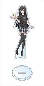 My Teen Romantic Comedy Snafu Climax Big Acrylic Stand Yukino Yukinoshita Cafe Ver. (Anime Toy)