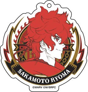 Bakumatsu Rock Hollow Soul Emblem Acrylic Key Ring (1) Ryoma Sakamoto (Anime Toy)