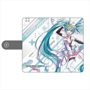 Racing Miku 2021 Ver. Notebook Type Smart Phone Case Vol.1 (Anime Toy)