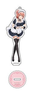 My Teen Romantic Comedy Snafu Fin Acrylic Figure S Maid Costume Yui Yuigahama (Anime Toy)