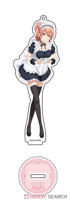 やはり俺の青春ラブコメはまちがっている。完 アクリルフィギュア S メイド服 由比ヶ浜結衣 (キャラクターグッズ) 商品画像1
