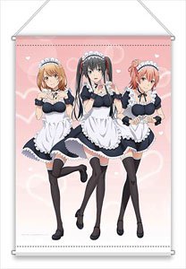 My Teen Romantic Comedy Snafu Climax B3 Tapestry Maid Costume Yukino & Yui & Iroha (Assembly) (Anime Toy)