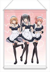 My Teen Romantic Comedy Snafu Climax B3 Tapestry Maid Costume Yukino & Yui & Iroha (Assembly) (Anime Toy)