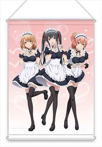 My Teen Romantic Comedy Snafu Climax B2 Tapestry Maid Costume Yukino & Yui & Iroha (Assembly) (Anime Toy)