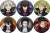 「文豪ストレイドッグス」 缶バッジコレクション 【ヴァンパイアver.】 (6個セット) (キャラクターグッズ) 商品画像1