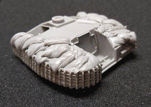 独・III号突撃砲F型用防弾土嚢付戦闘室 (プラモデル)