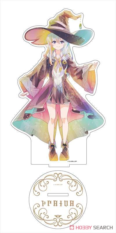 [Wandering Witch: The Journey of Elaina] Big Acrylic Stand Pale Tone Series Elaina (Anime Toy) Item picture1