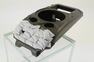 Sandbags Armor for M4A1 `Sherman large Hatch` (Plastic model)