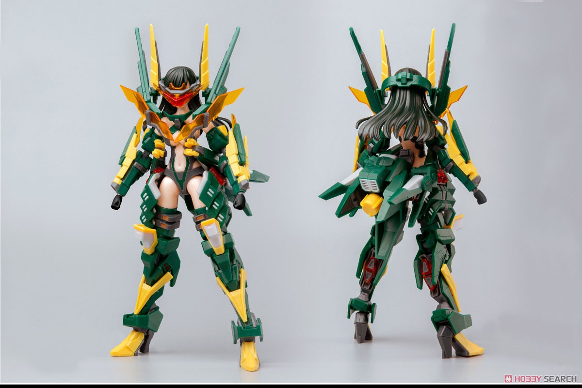 三国少女伝 将魂姫 関羽×雷神 軽装版 ［JP Ver.］ (プラモデル) 商品画像4