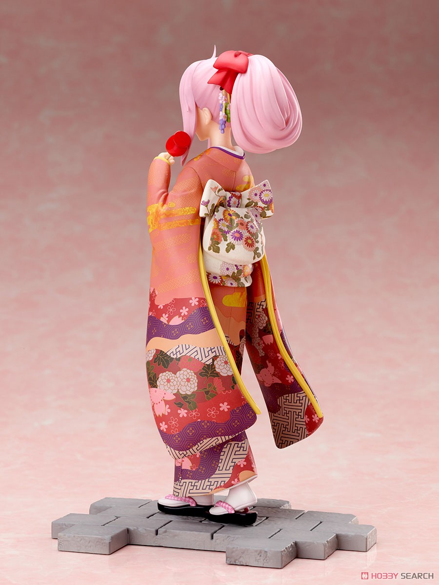 Laid-Back Camp Season 2 Nadeshiko Kagamihara Furisode (PVC Figure) Item picture7