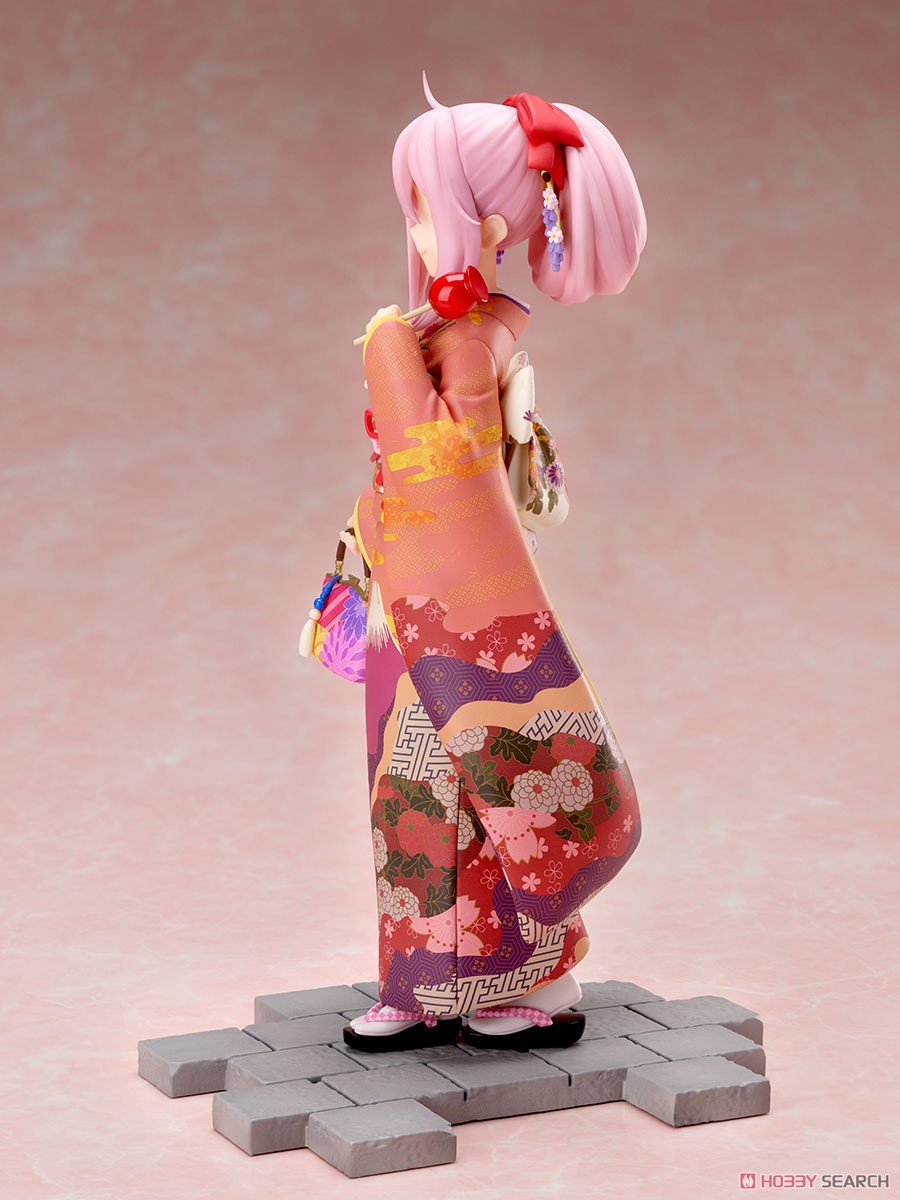 Laid-Back Camp Season 2 Nadeshiko Kagamihara Furisode (PVC Figure) Item picture8