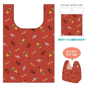 Detective Conan Mini Eco Bag (Akai Item Pattern) (Anime Toy)