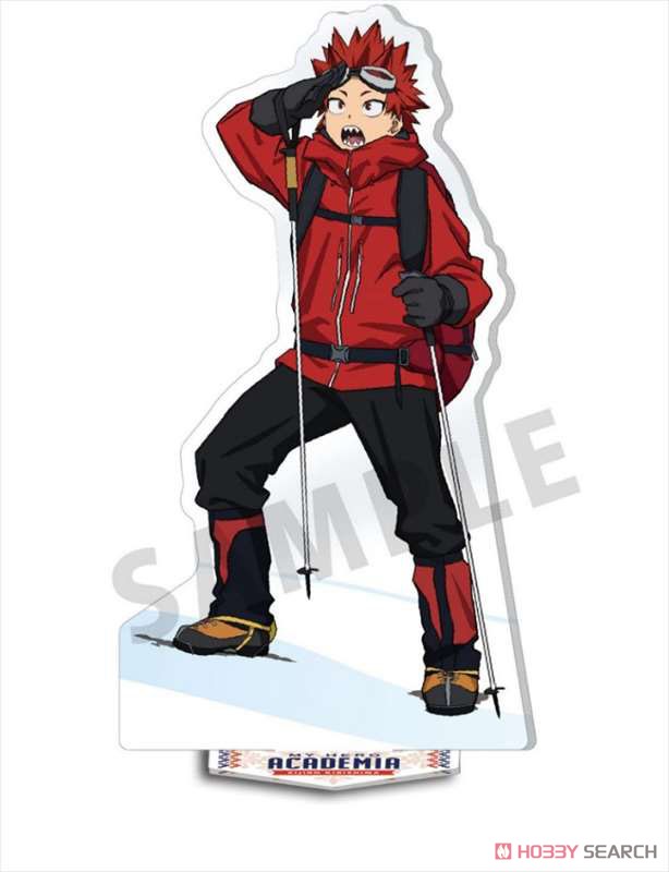My Hero Academia Snow Mountain Climbing Acrylic Stand Eijiro Kirishima (Anime Toy) Item picture1
