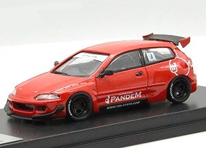 Honda Civic EG6 Rocket Bunny Red (Diecast Car)