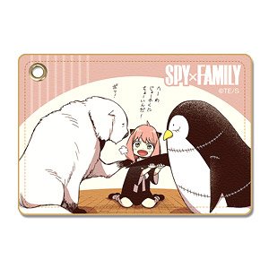 「SPY×FAMILY」 レザーパスケース デザイン03 (集合/C) (キャラクターグッズ)