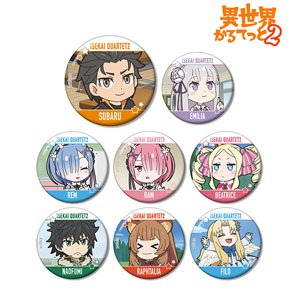 Isekai Quartetto 2 Trading Can Badge Ver.B (Set of 8) (Anime Toy)