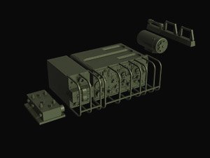 No19 British Wireless Radio Set (Plastic model)