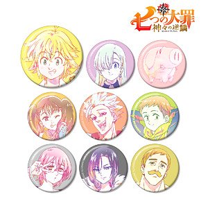 The Seven Deadly Sins: Wrath of the Gods Trading Ani-Art Clear Label Can Badge (Set of 9) (Anime Toy)