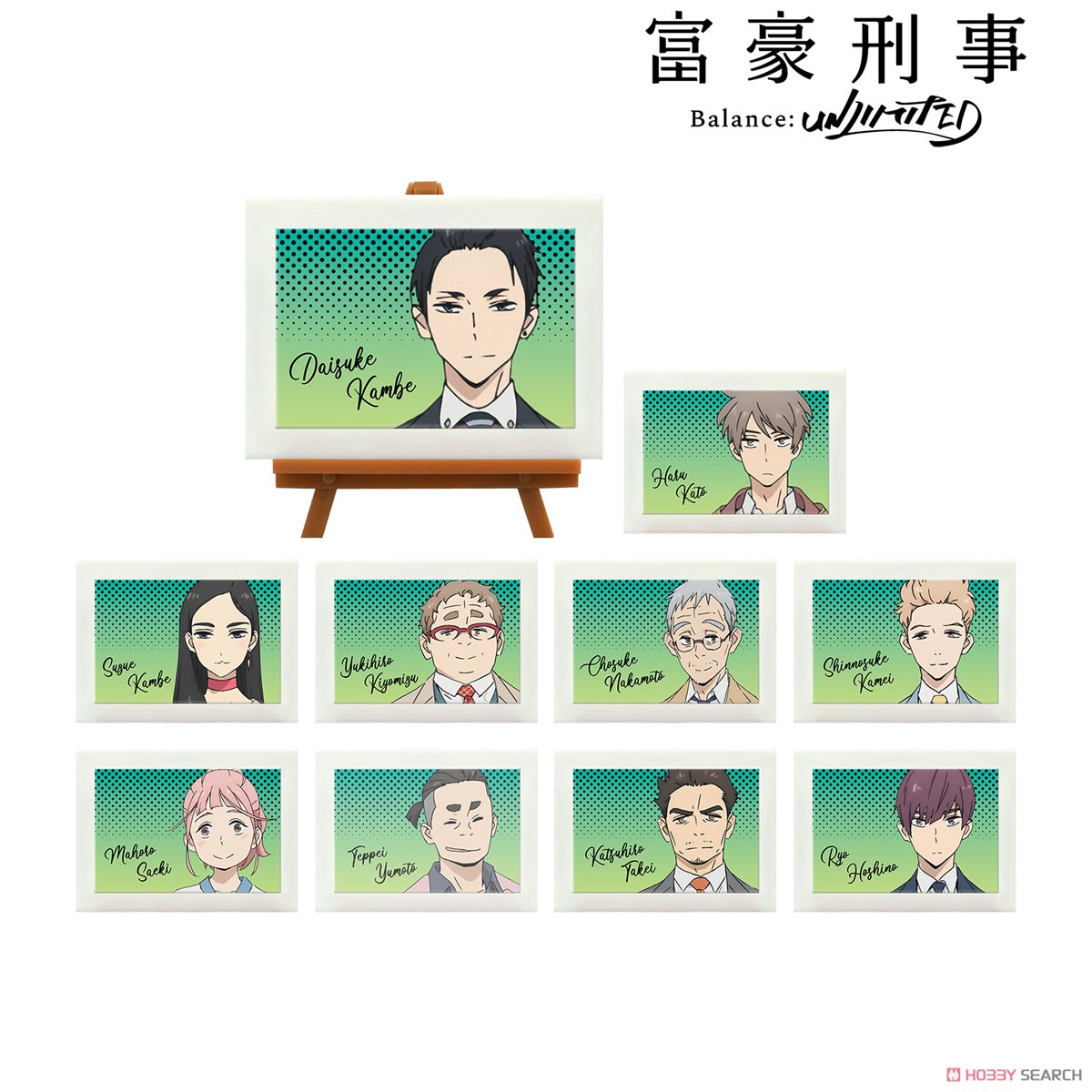 The Millionaire Detective Balance: Unlimited Trading Mini Art Frame (Set of 10) (Anime Toy) Item picture11