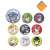 #COMPASS [Combat Providence Analysis System] Trading Ani-Art Can Badge Vol.2 (Set of 9) (Anime Toy) Item picture1