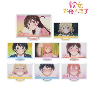 [Rent-A-Girlfriend] Trading Acrylic Stand (Set of 8) (Anime Toy)