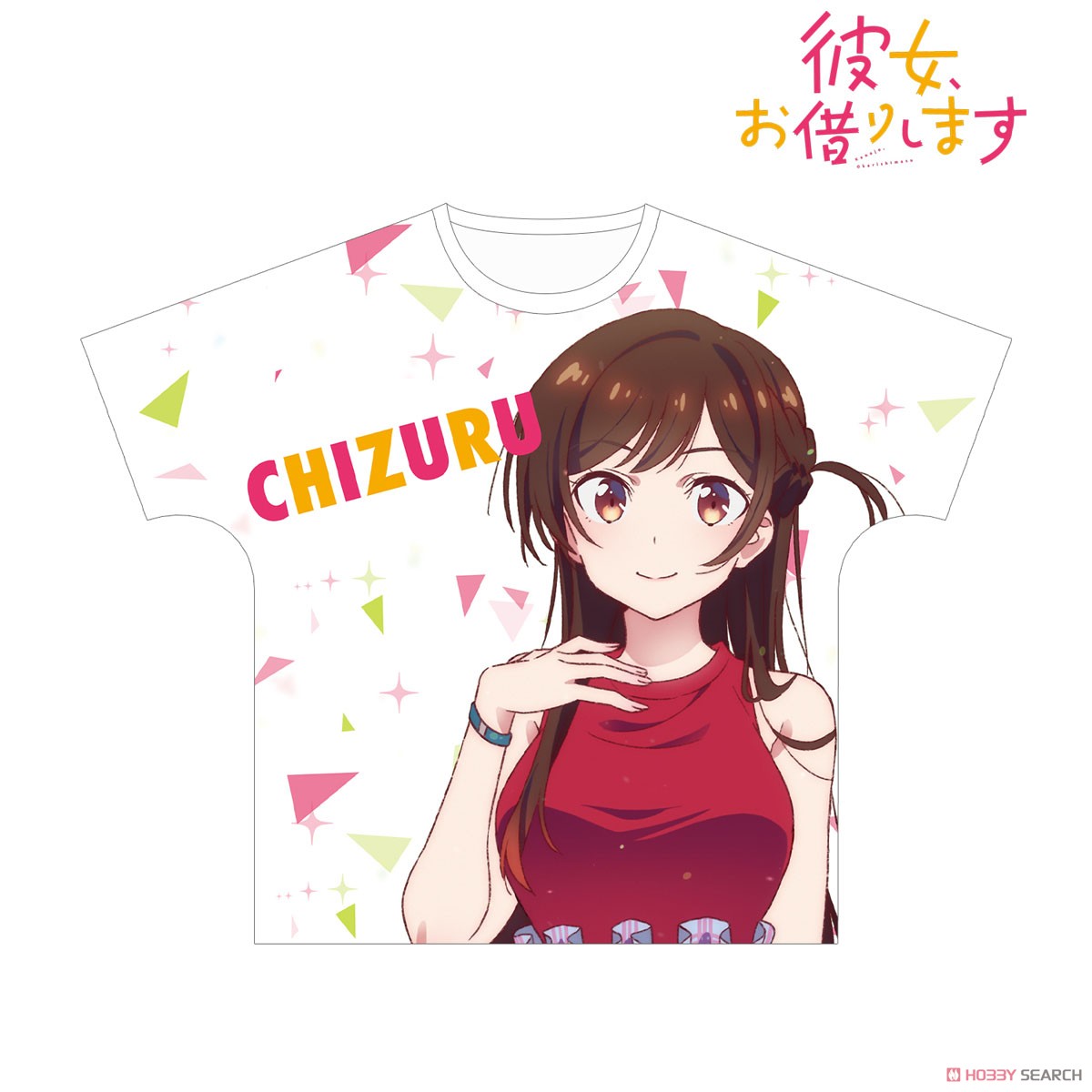 [Rent-A-Girlfriend] Chizuru Mizuhara Full Graphic T-Shirt Unisex S (Anime Toy) Item picture1