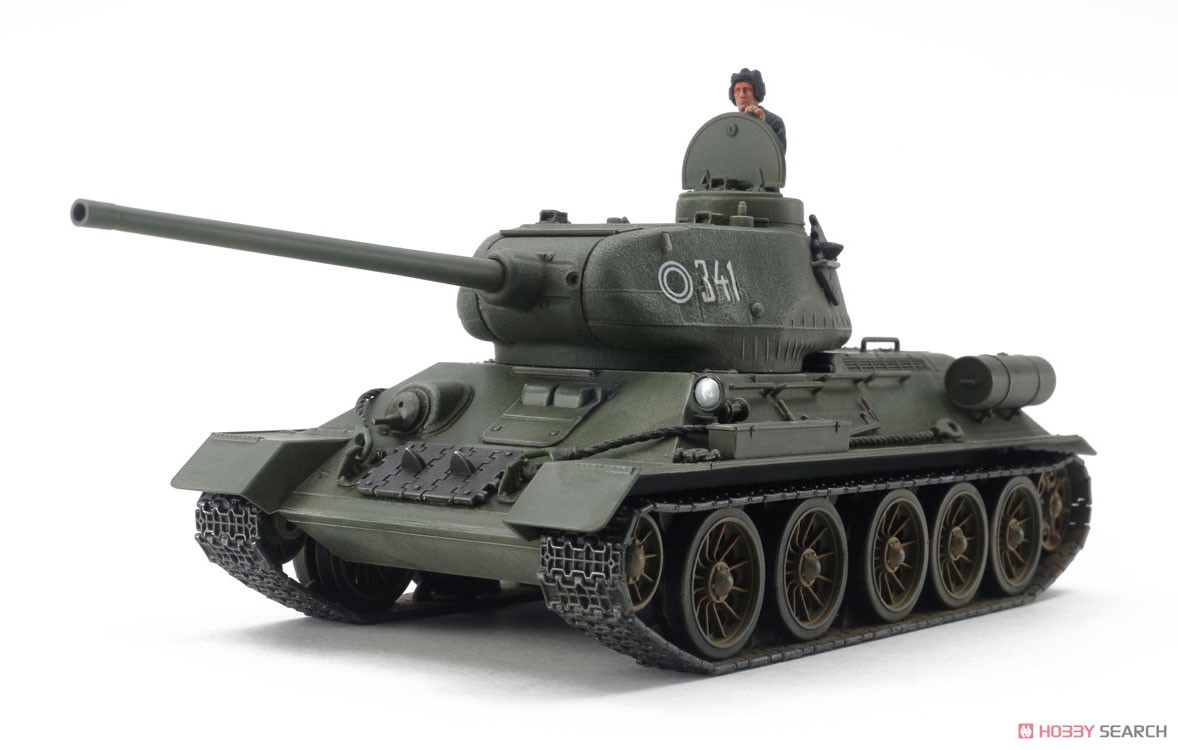 ソビエト中戦車 T-34-85 (プラモデル) 商品画像1