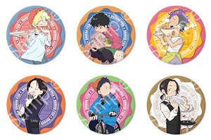 Banana Fish Trading Can Badge Part Time Job Ver. (Set of 6) (Anime Toy)