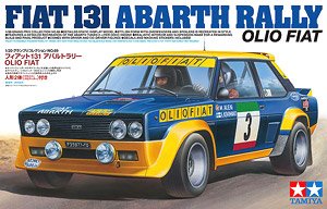 Fiat131 Abarth Rally Olio Fiat (Model Car)