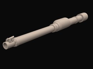 米・120mm・M256戦車砲身・M1A1エイブラムス用 (プラモデル)