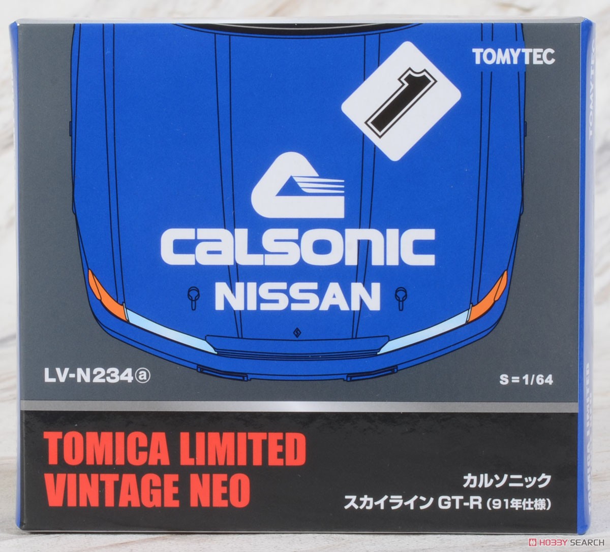 TLV-N234a Calsonic Skyline GT-R 1991 (Diecast Car) Package1