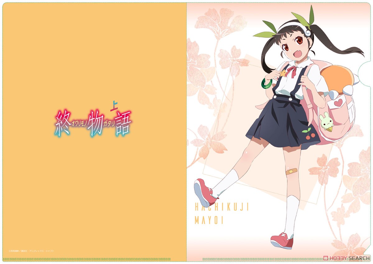 Owari Monogatari [Especially Illustrated] Mayoi Hachikuji A4 Clear File (Anime Toy) Item picture1