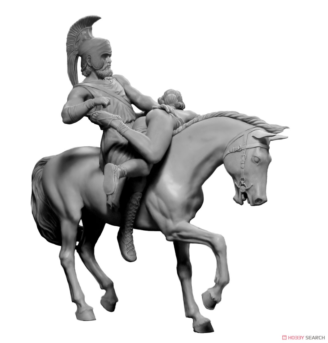 騎乗の戦士＆略奪される美少女・ギリシャ神話シリーズ (プラモデル) その他の画像2