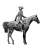 インディアン戦争・索敵・米先住民1体&英騎兵1騎・18世紀No.3 (プラモデル) その他の画像2