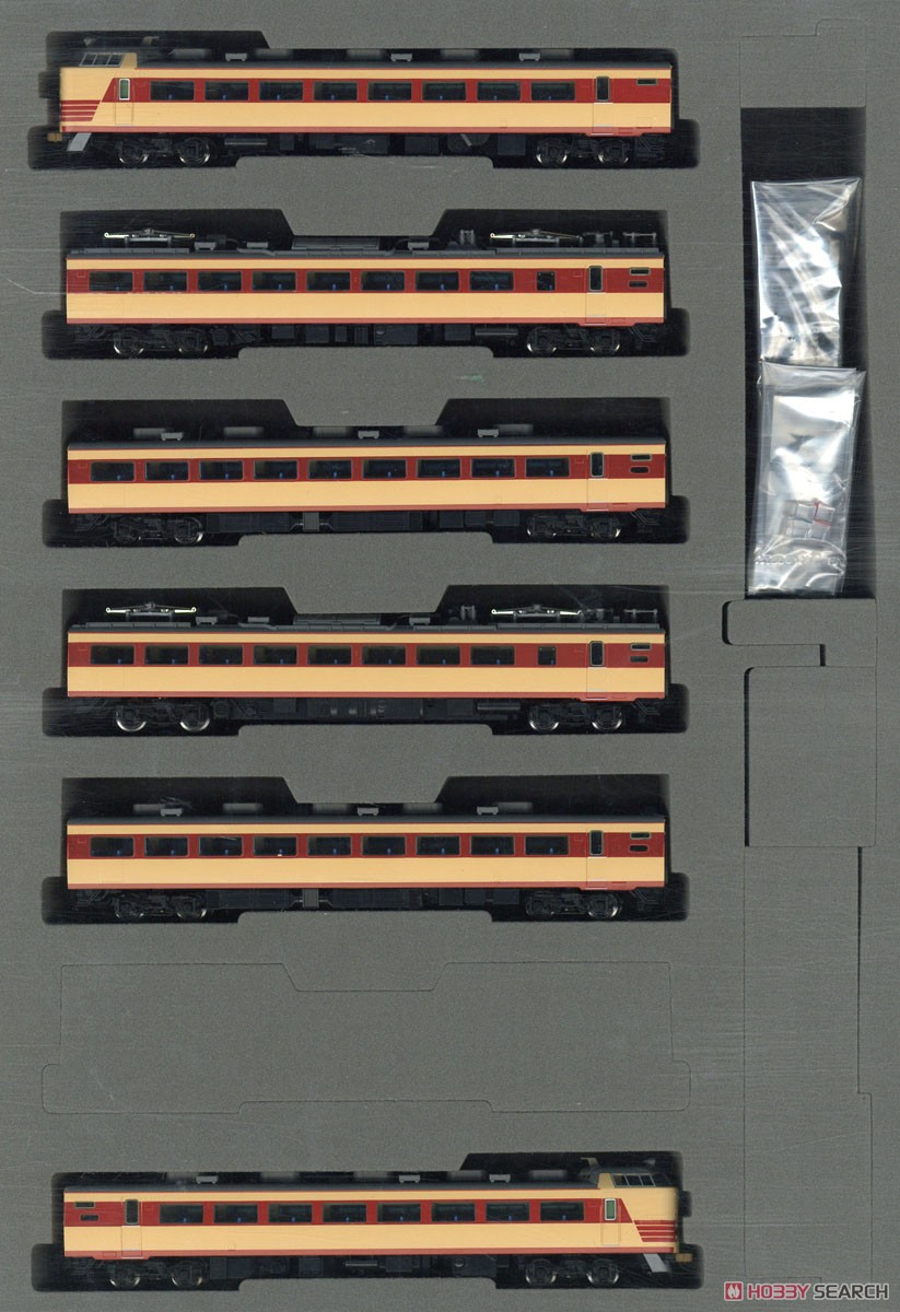 国鉄 485-1000系 特急電車 基本セット (基本・6両セット) (鉄道模型) 商品画像1