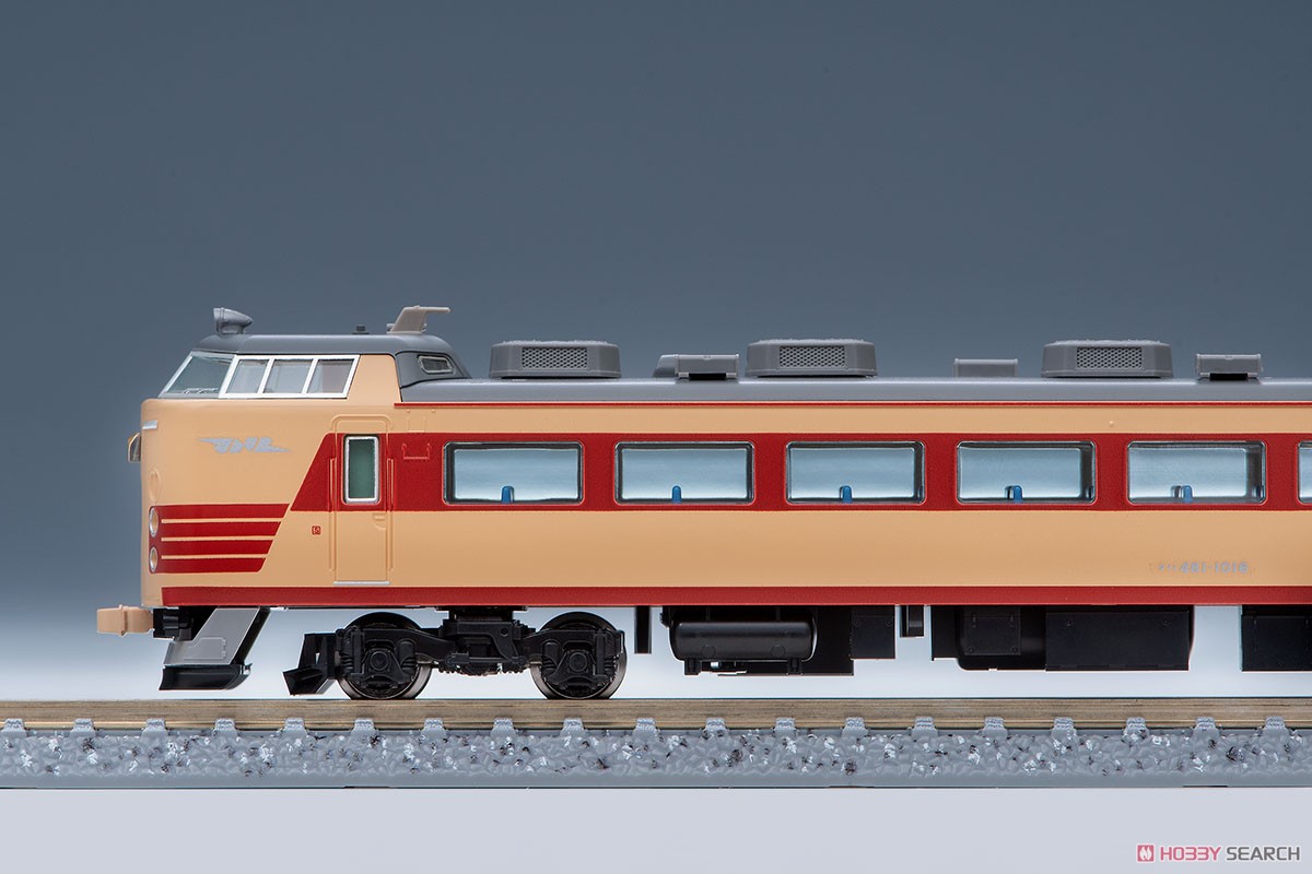国鉄 485-1000系 特急電車 基本セット (基本・6両セット) (鉄道模型) 商品画像12