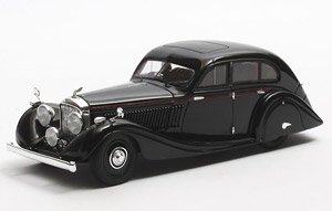 Bentley 4,5 Litre Gurney-Nutting Airflow Saloon #B81GP Black 1936 (Diecast Car)