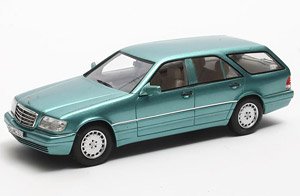 メルセデス・ベンツ S 500T S140 Binz/Cadford プロトタイプ 1995 メタリックブルー (ミニカー)