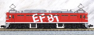 JR EF81形 電気機関車 (95号機・レインボー塗装・Hゴムグレー) (鉄道模型)